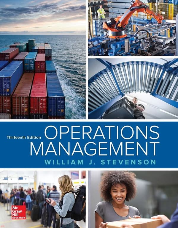 Operations Management 13th Edition by William J Stevenson – PDF ebook