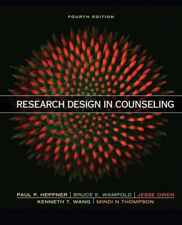 Research Design in Counseling 4e 4th Edition – PDF ebook