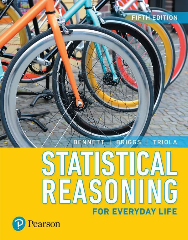 Statistical Reasoning for Everyday Life 5e 5th Edition – PDF ebook
