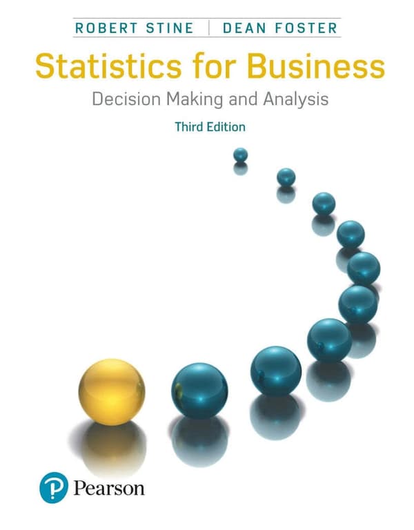 Statistics for Business Decision Making and Analysis 3e 3rd Edition – PDF ebook