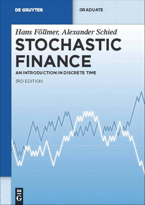 Stochastic Finance An Introduction in Discrete Time 3e 3rd Edition – PDF ebook