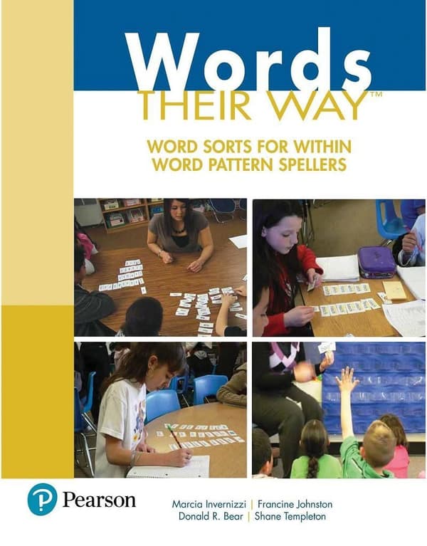 Words Their Way Word Sorts for Within Word Pattern Spellers 3e 3rd Edition – PDF ebook