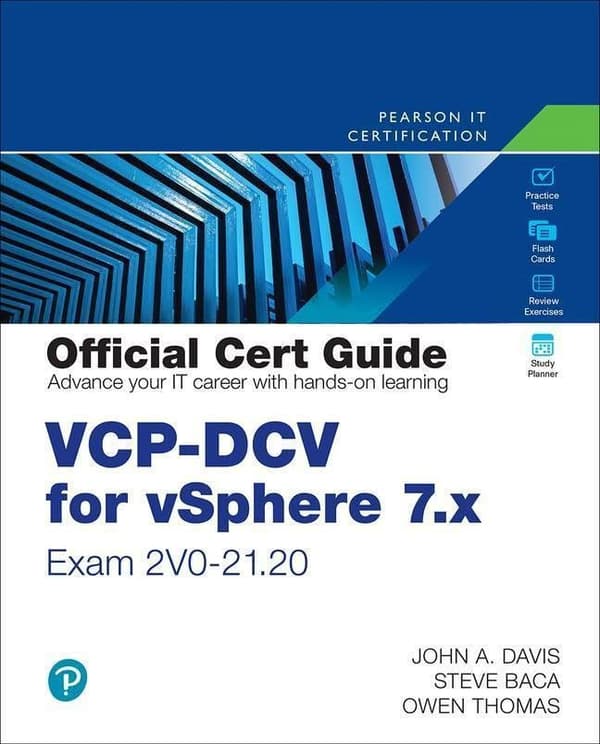 Vcp Dcv For Vsphere 7 X Exam 2V0 21 20 Official Cert Guide 4Th Edition – PDF ebook