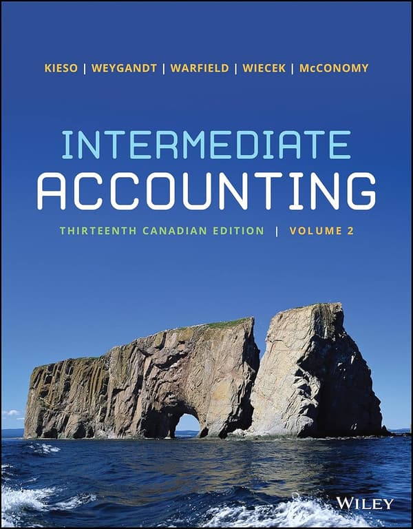 Intermediate Accounting, Volume 2, 13th Canadian Edition