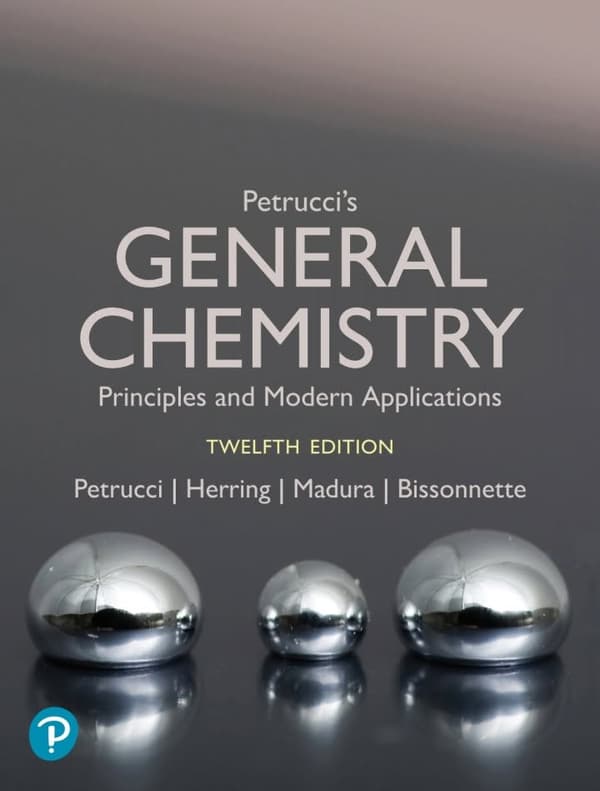 Petrucci's General Chemistry Principles and Modern Applications, eBook 12th Edition