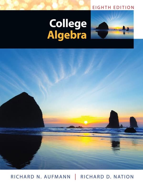 college algebra 8e