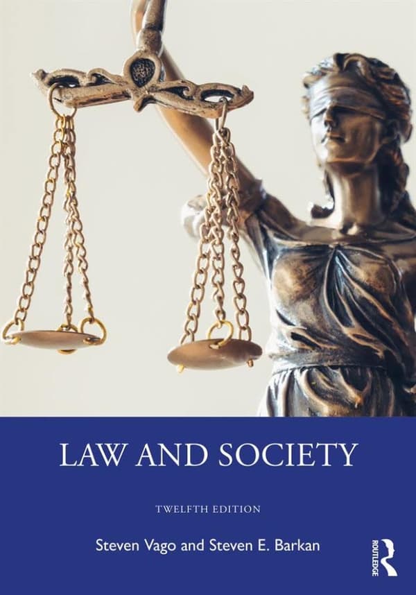 law and society 12e vago