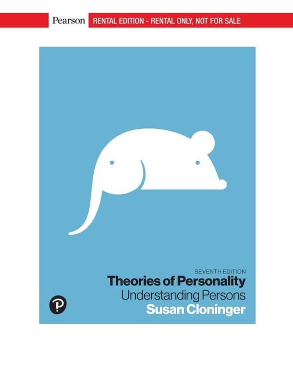 Theories of Personality Understanding Persons 7e
