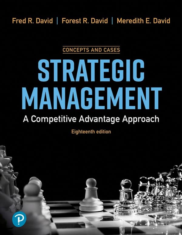 Strategic Management 18e