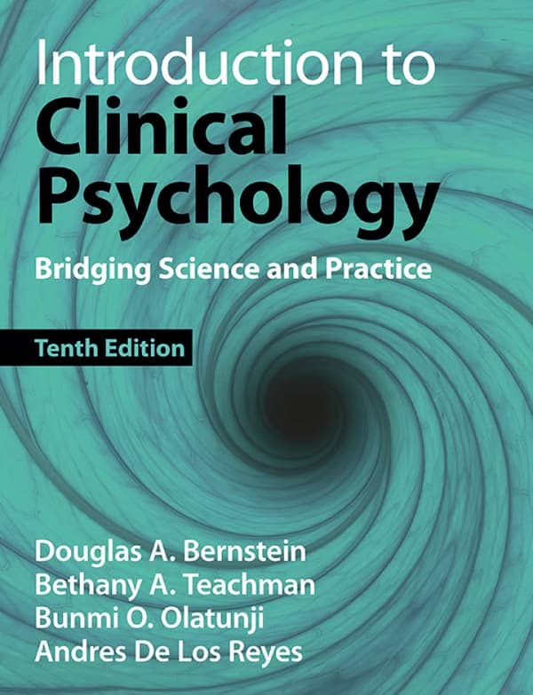 Introduction to Clinical Psychology 10e