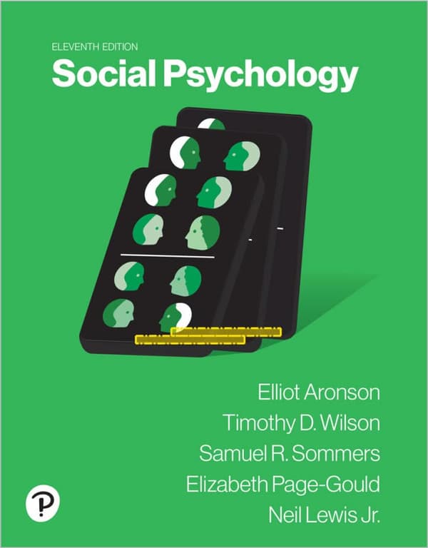 Social Psychology 11e aronson