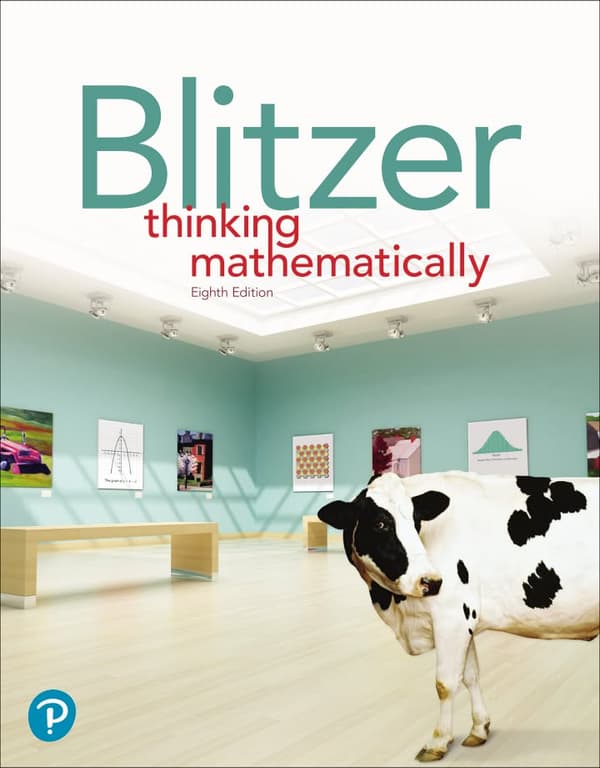 Thinking Mathematically 8e