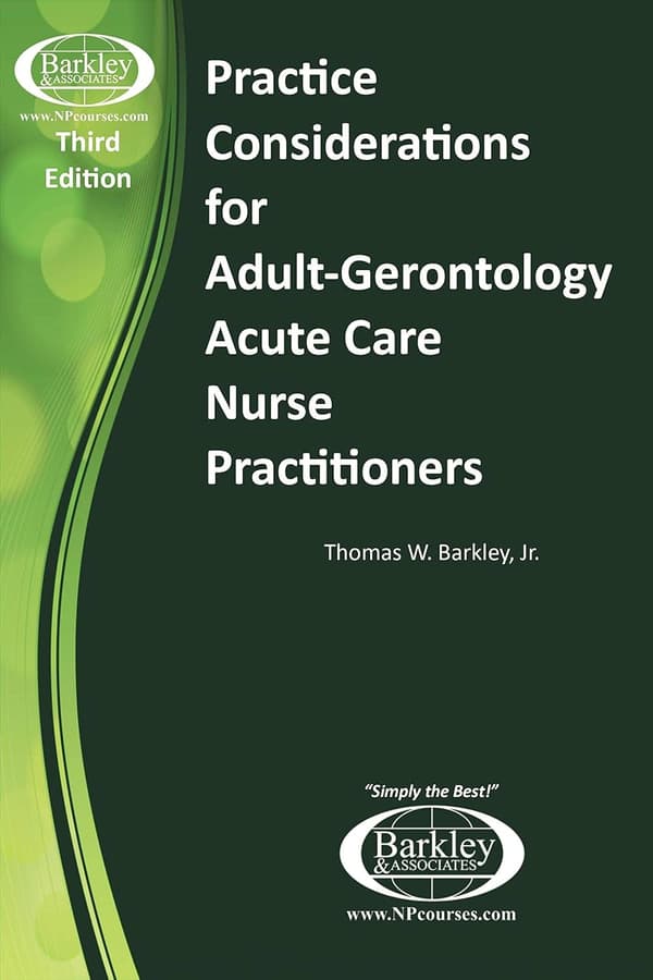 Practice Considerations for Nurse Practitioners in Acute Care 3e