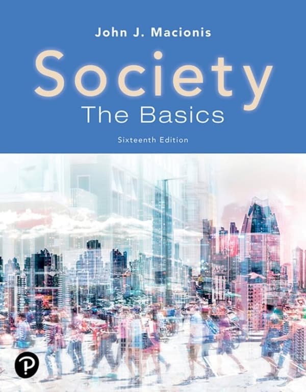 Society The Basics, 16th Edition