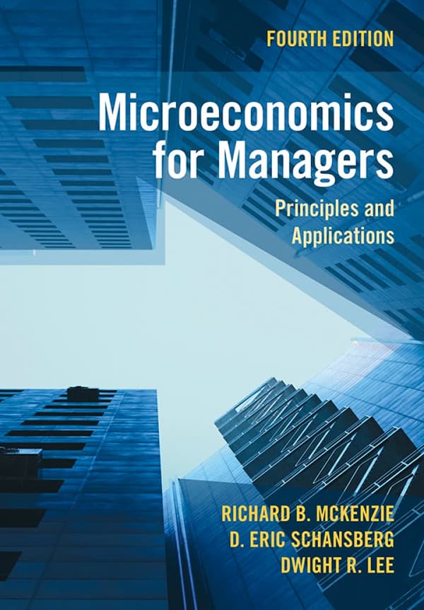 Richard B. McKenzie; D. Eric Schansberg; Dwight R. Lee