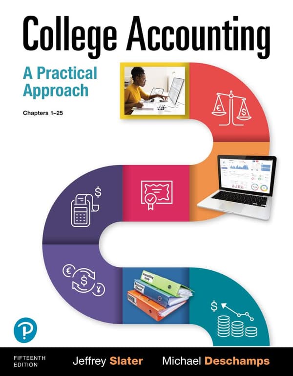 College Accounting A Practical Approach 15E