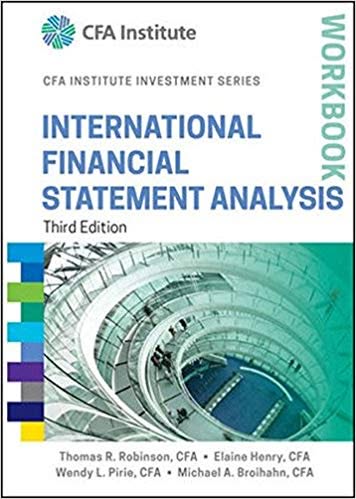 International Financial Statement Analysis 3e