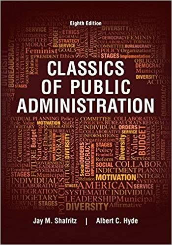Classics of Public Administration (8th Edition) - eBook