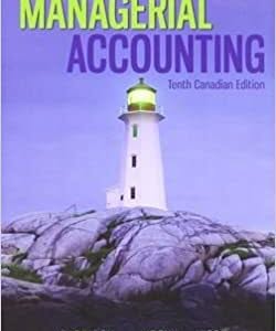 Managerial Accounting (10th Canadian Edition) - eBook