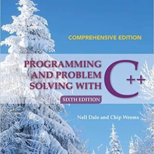 Programming and Problem Solving with C++: Comprehensive (6th Edition) - eBook