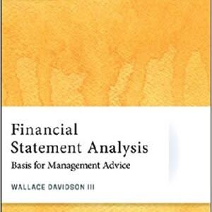 Financial Statement Analysis: Basis for Management Advice - eBook