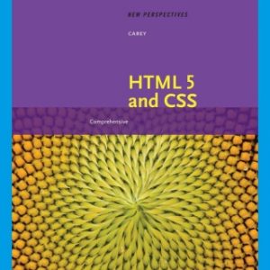 New Perspectives on HTML 5 and CSS: Comprehensive, 8th Edition – PDF ebook