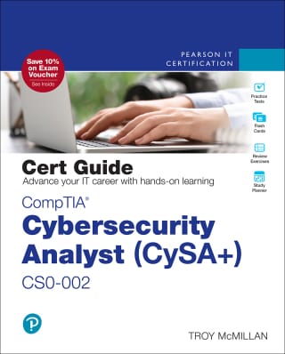 CompTIA Cybersecurity Analyst (CySA+) CS0-002 Cert Guide, 2nd edition – PDF ebook