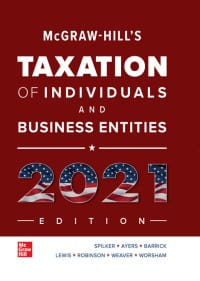 McGraw-Hill’s Taxation of Individuals and Business Entities 2021 Edition 12th Edition – PDF ebook