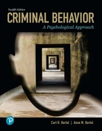 Criminal Behavior: A Psychological Approach 12th Edition – PDF ebook