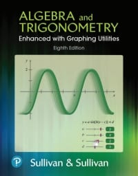 Algebra and Trigonometry Enhanced with Graphing Utilities 8th Edition – PDF ebook