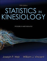 Statistics in Kinesiology 5th Edition – PDF ebook