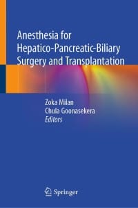 Anesthesia for Hepatico-Pancreatic-Biliary Surgery and Transplantation 1st Edition – PDF ebook