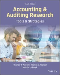 Accounting and Auditing Research: Tools and Strategies 10th Edition – PDF ebook