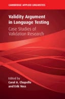 Validity Argument in Language Testing: Case Studies of Validation Research – PDF ebook