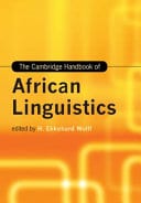The Cambridge Handbook of African Linguistics – PDF ebook