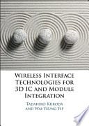 Wireless Interface Technologies for 3D IC and Module Integration – PDF ebook