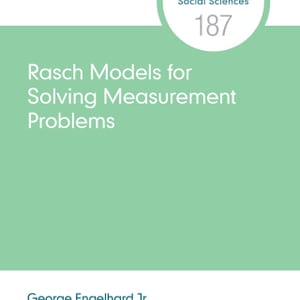 Rasch Models for Solving Measurement Problems : Invariant Measurement in the Social Sciences 1st Edition – PDF ebook
