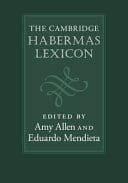 The Cambridge Habermas Lexicon – PDF ebook