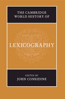 The Cambridge World History of Lexicography – PDF ebook