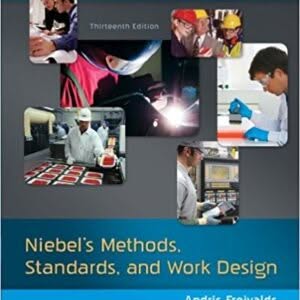 Niebel's Methods, Standards, & Work Design 13th Edition – PDF ebook