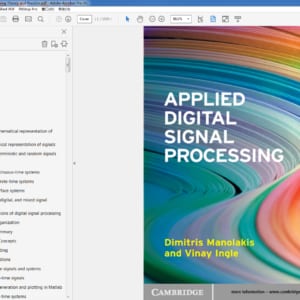 Applied Digital Signal Processing Theory and Practice – PDF ebook