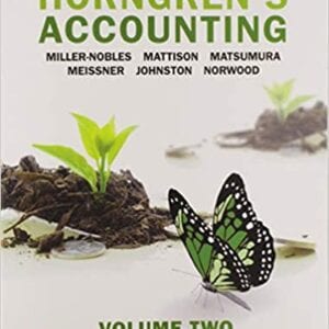 Horngren's Accounting, Volume 2, Eleventh Canadian Edition 11th Edition – PDF ebook