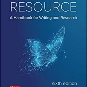 A Writer's Resource 6th Edition by Elaine Maimon – PDF ebook