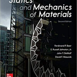 Statics and Mechanics of Materials 2nd Edition by Ferdinand Beer – PDF ebook