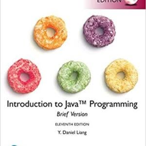 Introduction to Java Programming, Brief Version, Global Edition 11th Edition – PDF ebook