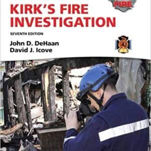 Kirk's Fire Investigation (Brady Fire) 7th Edition – PDF ebook
