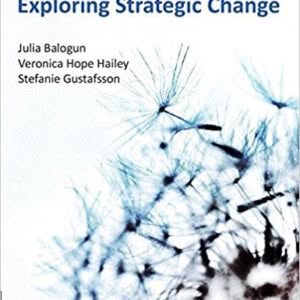 Exploring Strategic Change 4th Edition by Julia Balogun – PDF ebook