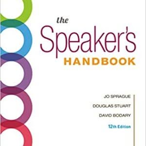 The Speaker's Handbook, Spiral bound Version 12th Edition – PDF ebook