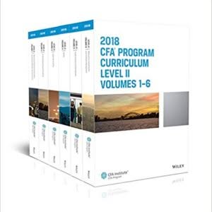 CFA Program Curriculum 2018 Level II – PDF ebook
