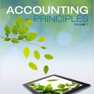 Accounting Principles Volume 1 7th Canadian Edition – PDF ebook
